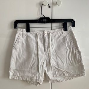 Old Navy Loose White Shorts